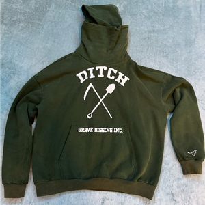 Ditch masked hoodie